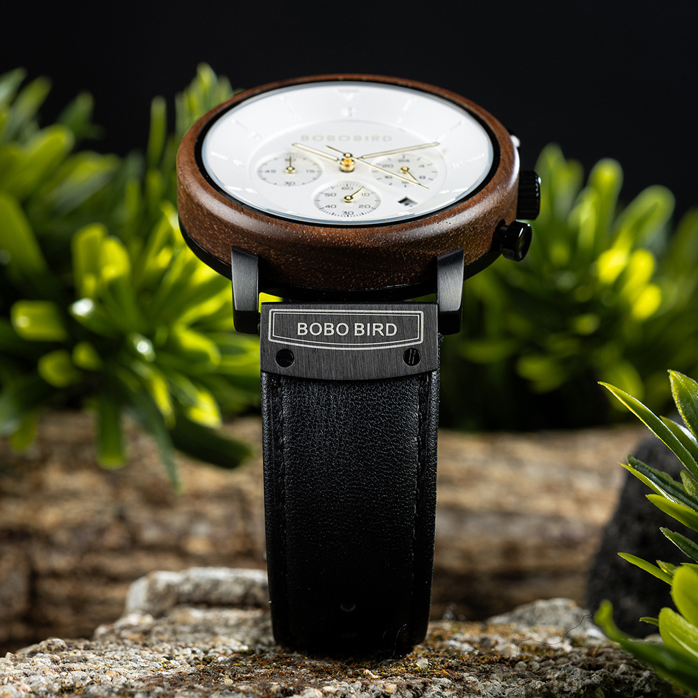 Wooden Mens Vintage Watch 6