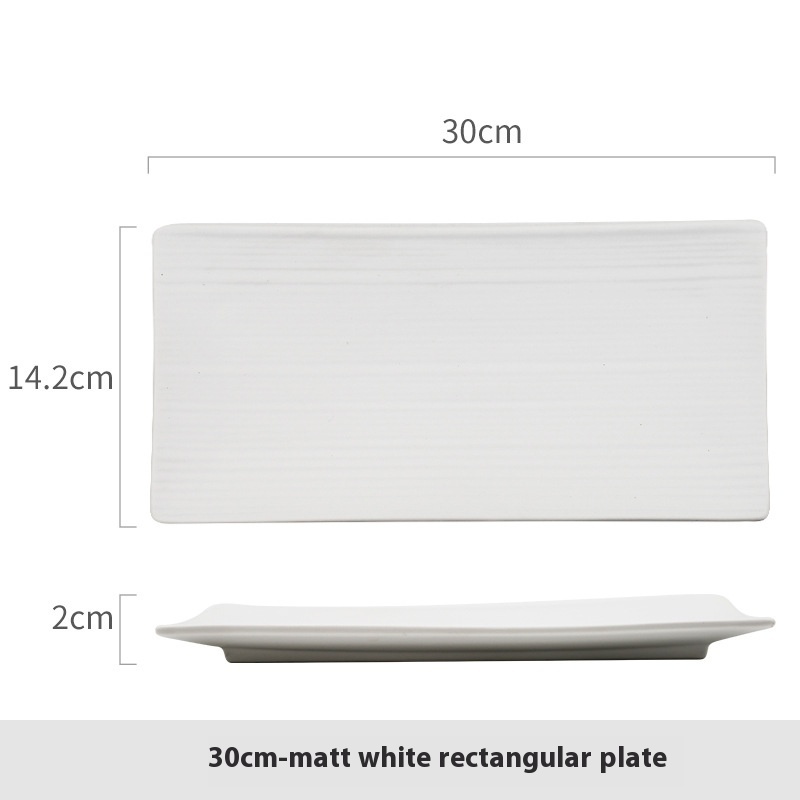 30cm White