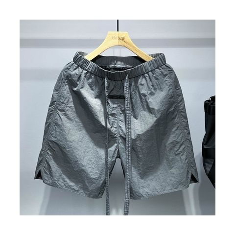 Summer Men's Thin Loose Solid Color Men's Shorts