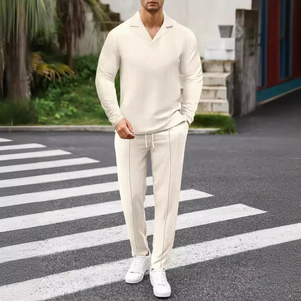 Autumn and Winter New Men's Solid Color Suit