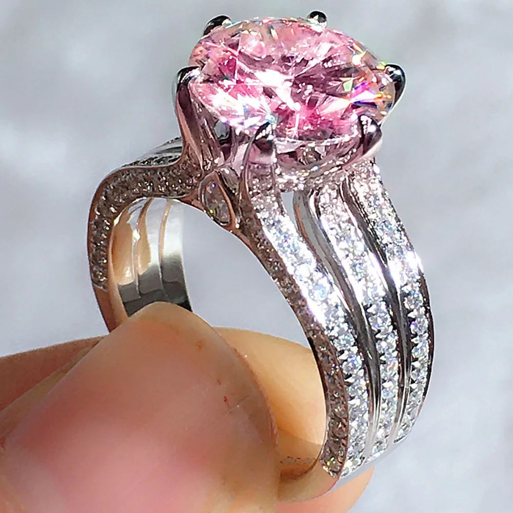 Fashion Personality Eight Arrows Zircon Ring