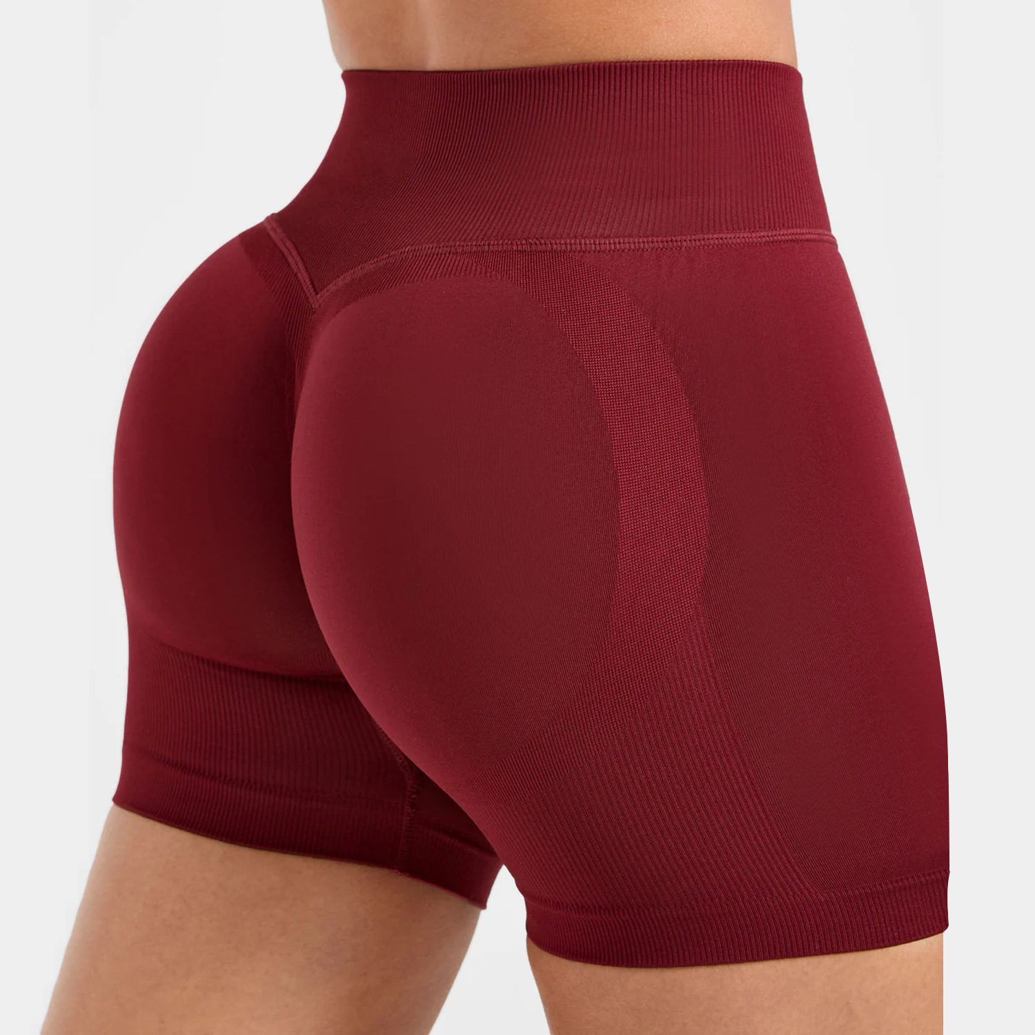 Seamless Form-fitting Yoga Pants For Outdoor Wearquick-drying And Perfect For Sports