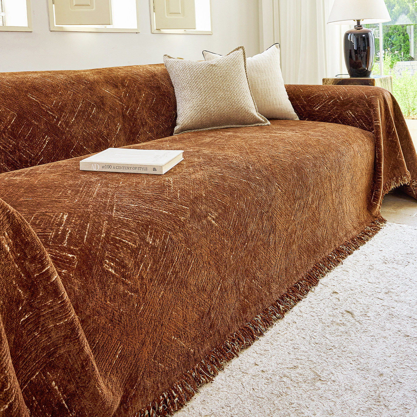 High End Cat Scratch Resistant Sofa Cover Cloth