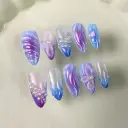 Three-dimensional Carved Nail Art With Relief Designs For Wearable Manicures view 1