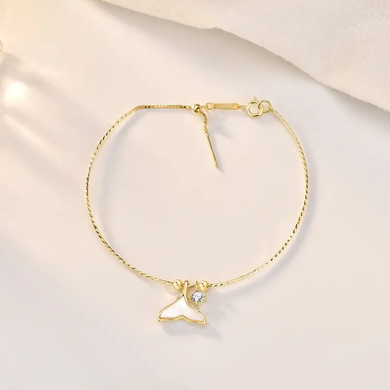 Women's Graceful And Fashionable Simple Shell Fishtail Bracelet