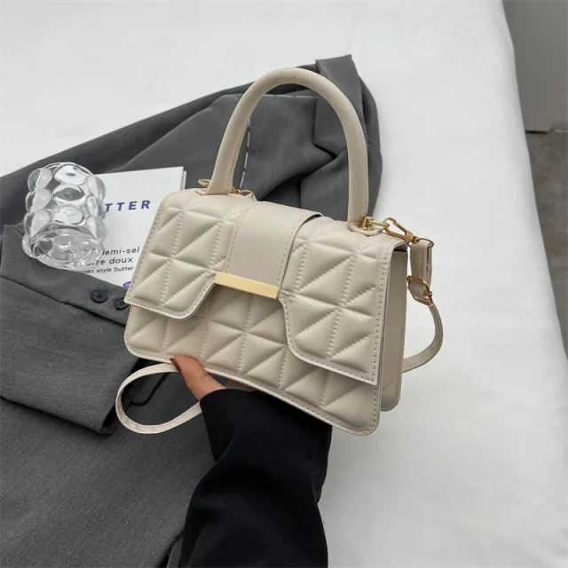 Women's Simple Fashion Simple Handbag Beige - Shop at LoveMi
