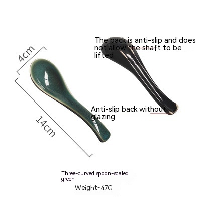 Scale Bright Green Spoon