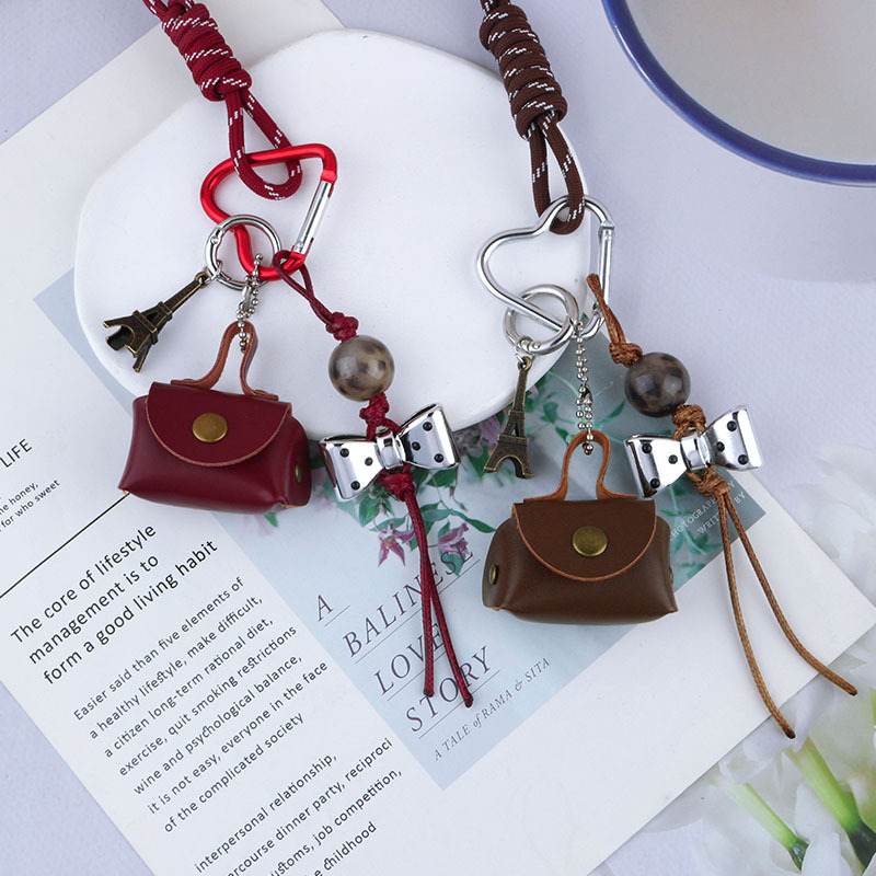 Bow Decorative Keychain Ornaments All-matching
