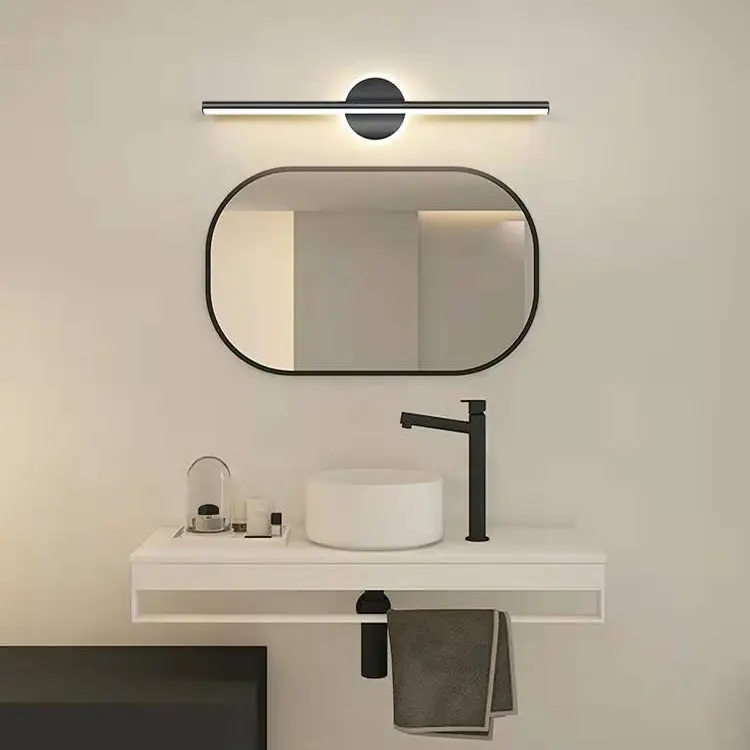 LED Front Wall Lamp Creative Bathroom Mirror Cabinet Dresser