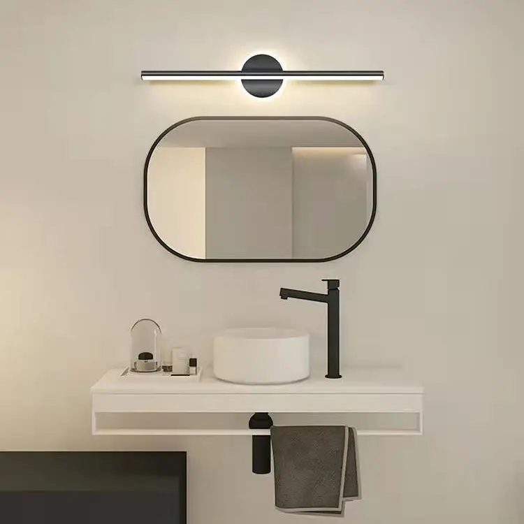 LED Front Wall Lamp Creative Bathroom Mirror
