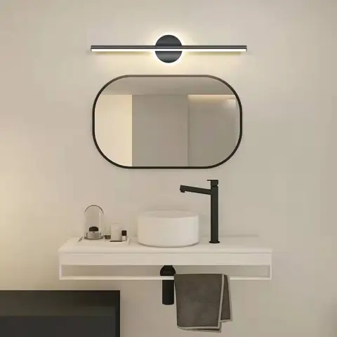 LED Front Wall Lamp Creative Bathroom Mirror Cabinet Dresser