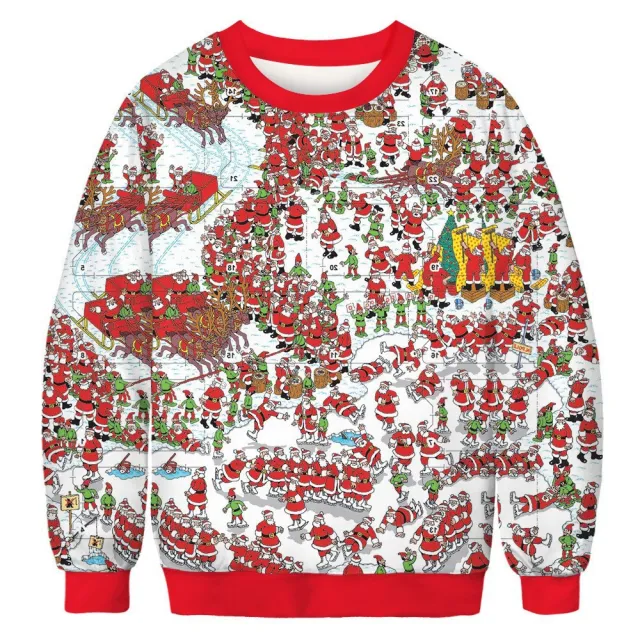 Chunky knit Crewneck Sweater In A Thick, Heavyweight Fabricno Hood Czw146 Xl - Shop at LoveMi