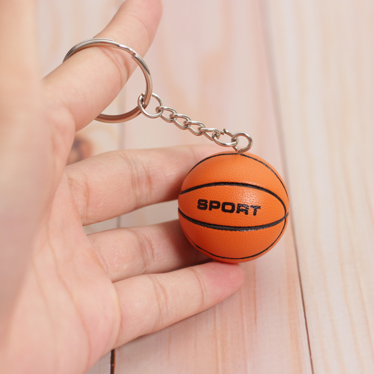 Glossy Basketball With Word