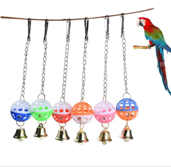 Bird Toy With Bells Two-tone Bell Pendant