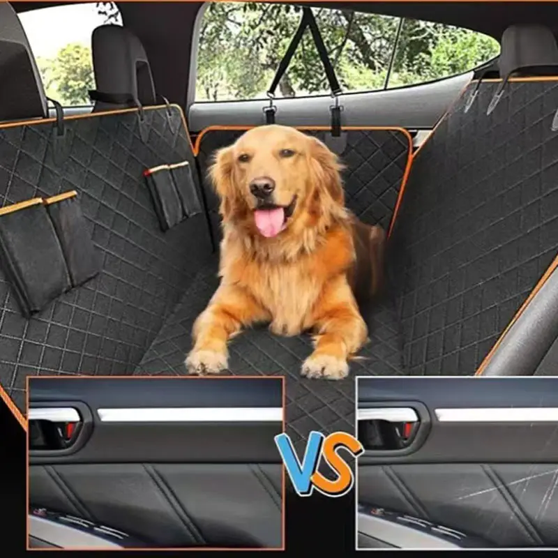Oxford Cloth Car Pet Mat Rear Seat