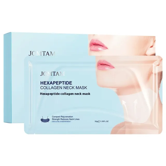 Fade Neck Lines Firm And Bright Skin Moisturizing And Repairing Neck Membrane 30G × 5 Pieces With Box - Shop at LoveMi