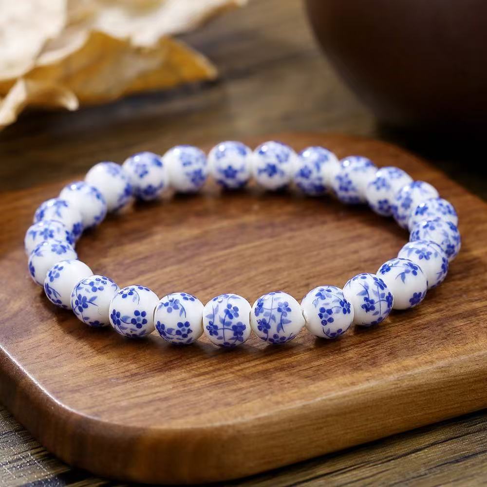 Lapis Lazuli Tiger Eye Bead Bracelet