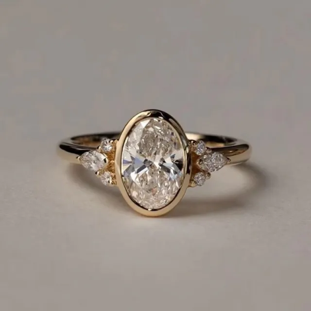Retro, Light luxury, Exquisitely Crafted, High end Open Ring For The Index Finger Yellow Gold - Shop at LoveMi