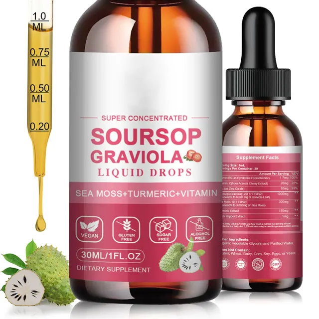30ml Sweet Fruit Annona Leaf Drops Strawberry Flavor 60Ml - Shop at LoveMi