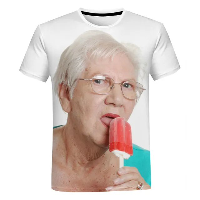 3D Digital Printing Pullover Short Sleeve Xxs - Shop at LoveMi