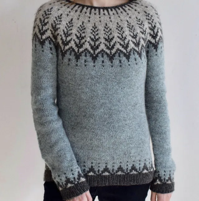 Round Neck Multicolor Loose Fashion Pullover Sweater 8613 Style - Shop at LoveMi