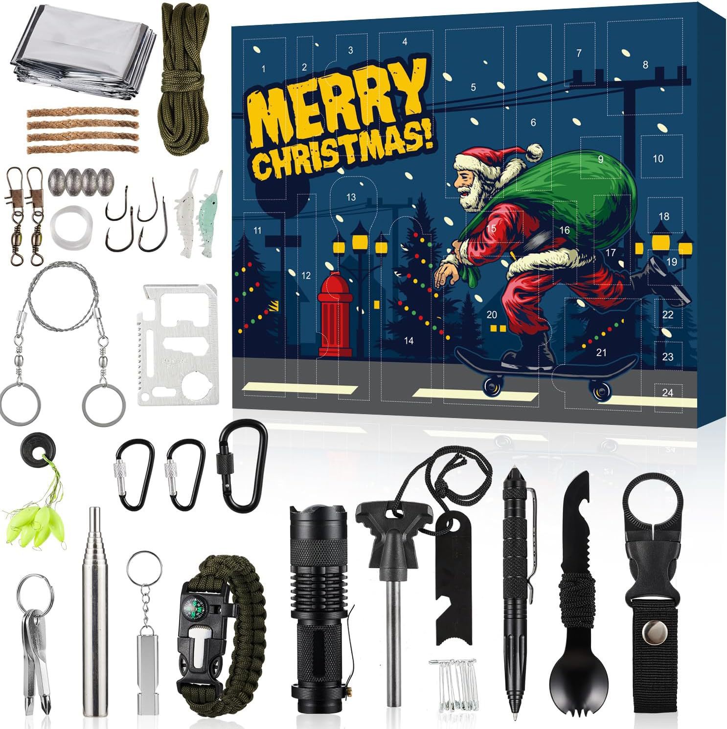 Title 6, Kerst Outdoor Tools Blind Box. Verras outdoorli...