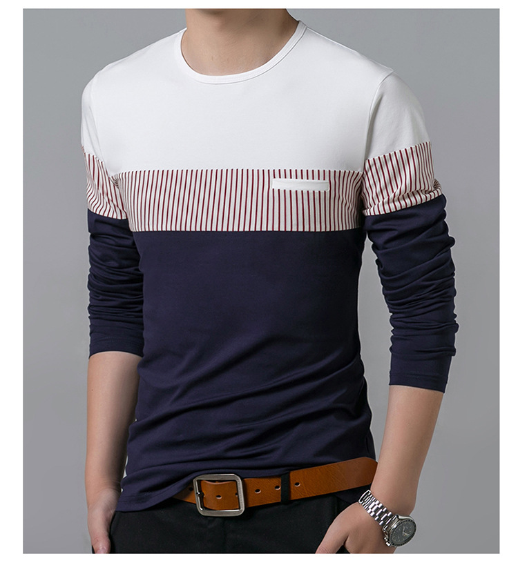 Title 8, Mens long sleeve bottoming shirt