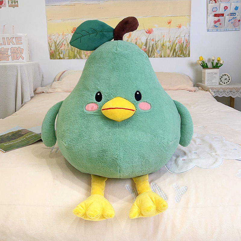 Avocado Duck Throw Pillow