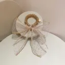 Champagne Circle Pink Ribbon
