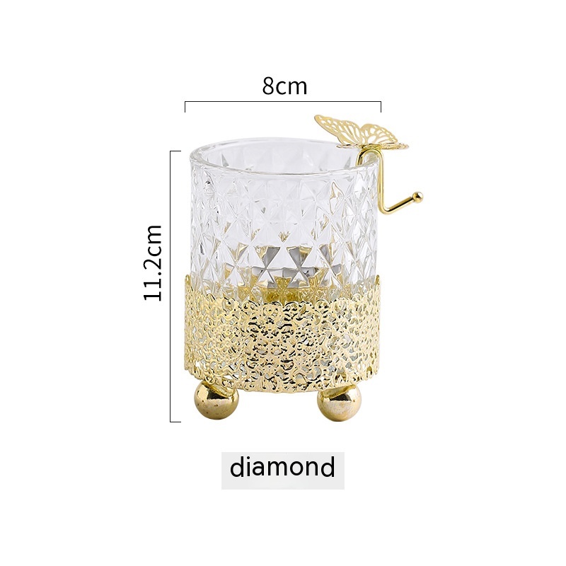 Glass Candle Holder, picture 3 of 5