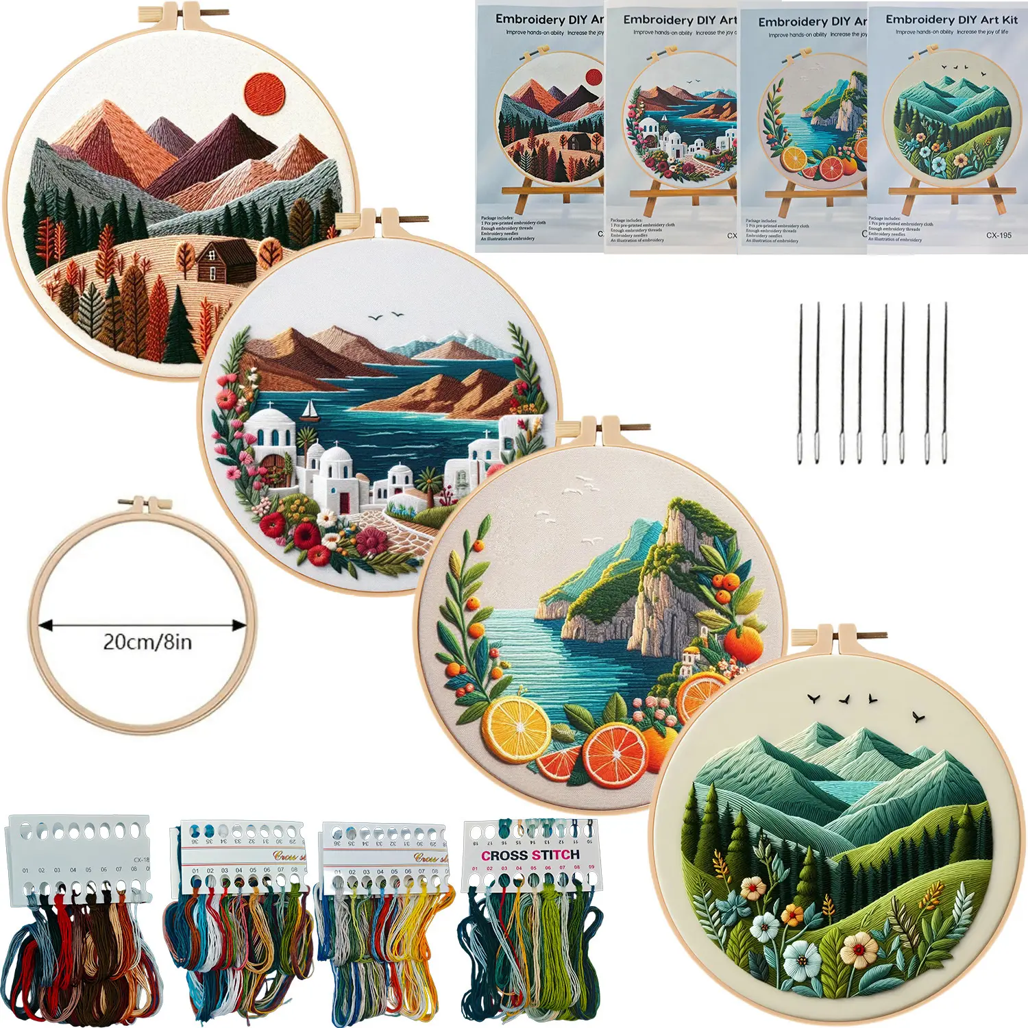 European Embroidery Material Package Spring And Summer