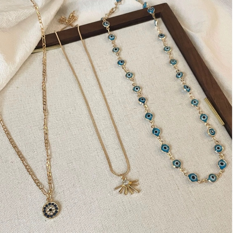 Alloy Pendant Necklace Set