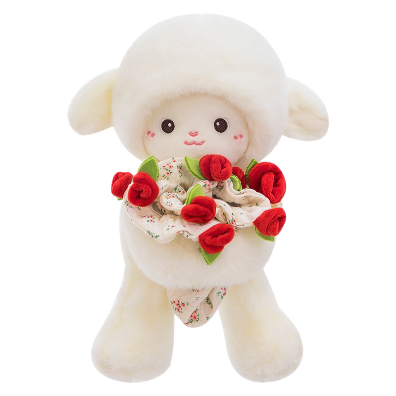Internet-famous Magnetic Rose Mini Plush Doll