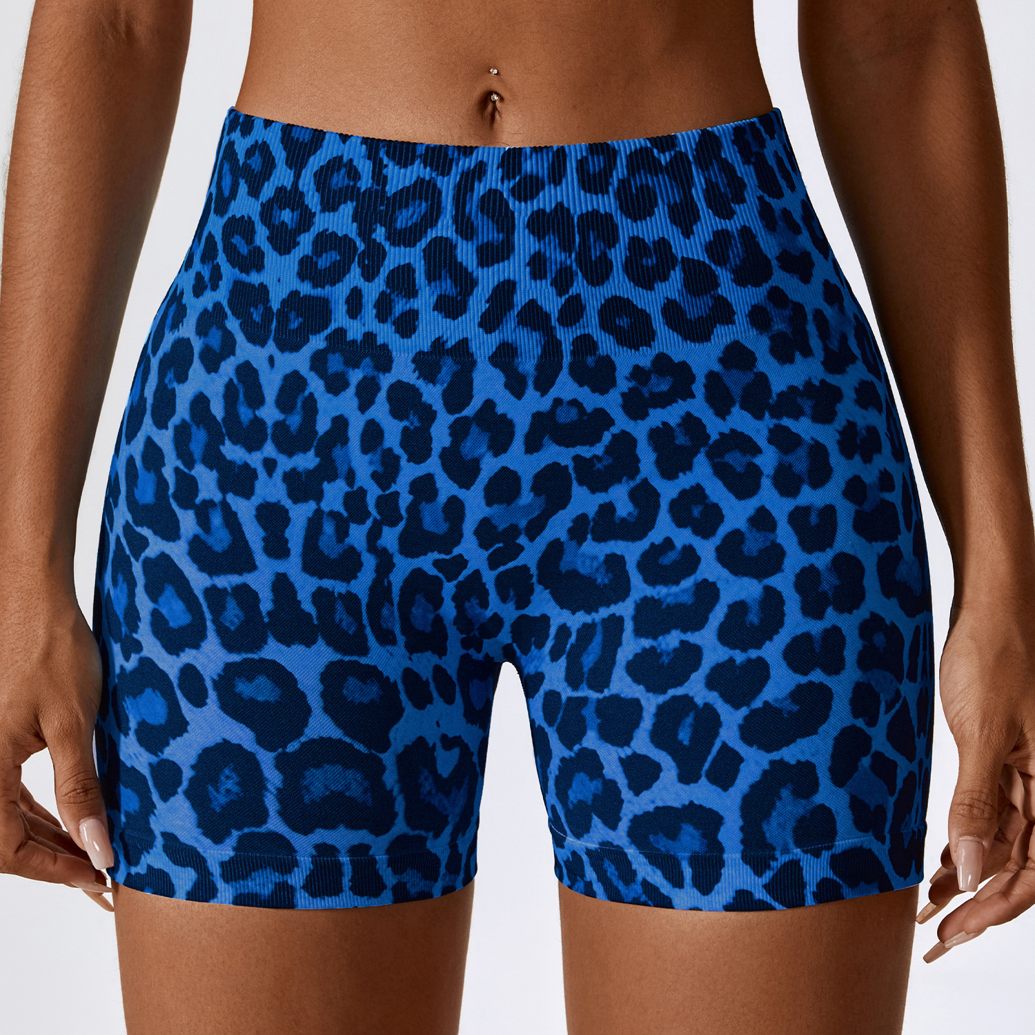 Blue Leopard Pattern