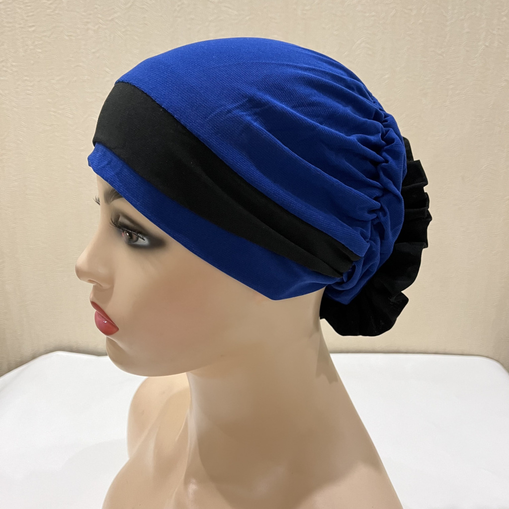 Fashion Double Color Board Bead Caps Blue - Shop at LoveMi