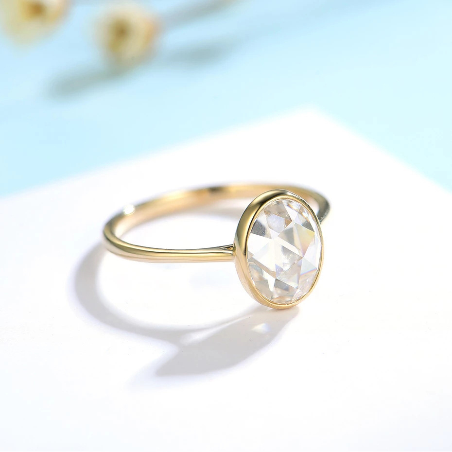 S925 Sterling Silver Gold-plated Ring For Women Light Luxury