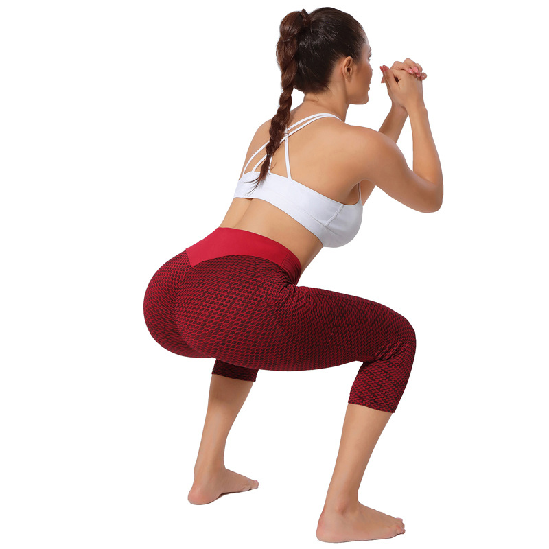 Title 24, Beautiful Peach Buttocks Skinny Cropped Yoga Pa...