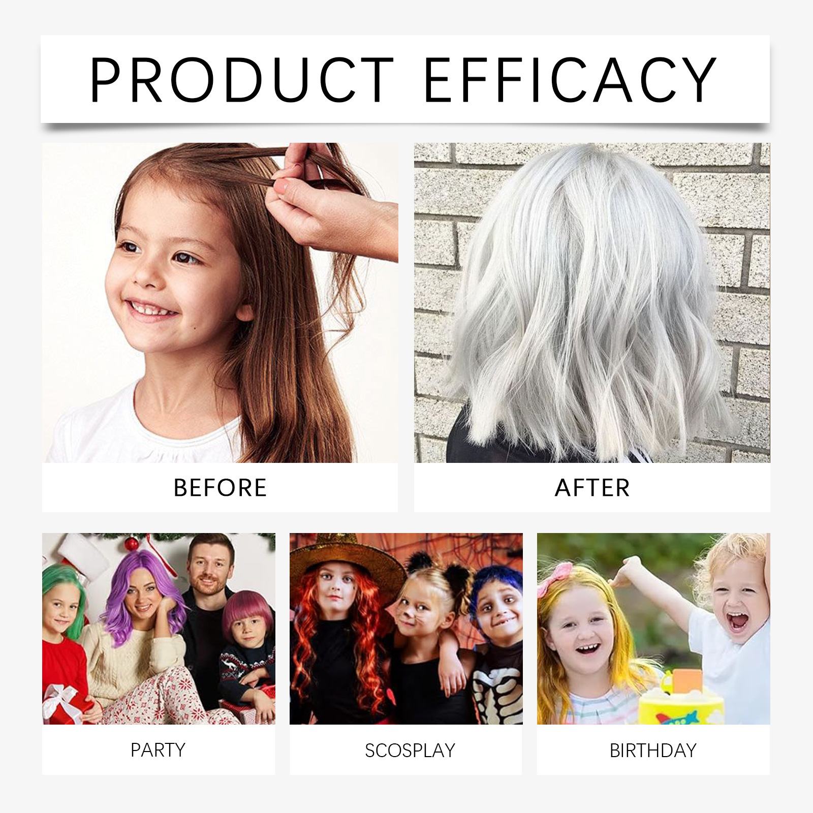 Title 7, Easy To Color Clean Natural Lasting Children Be...