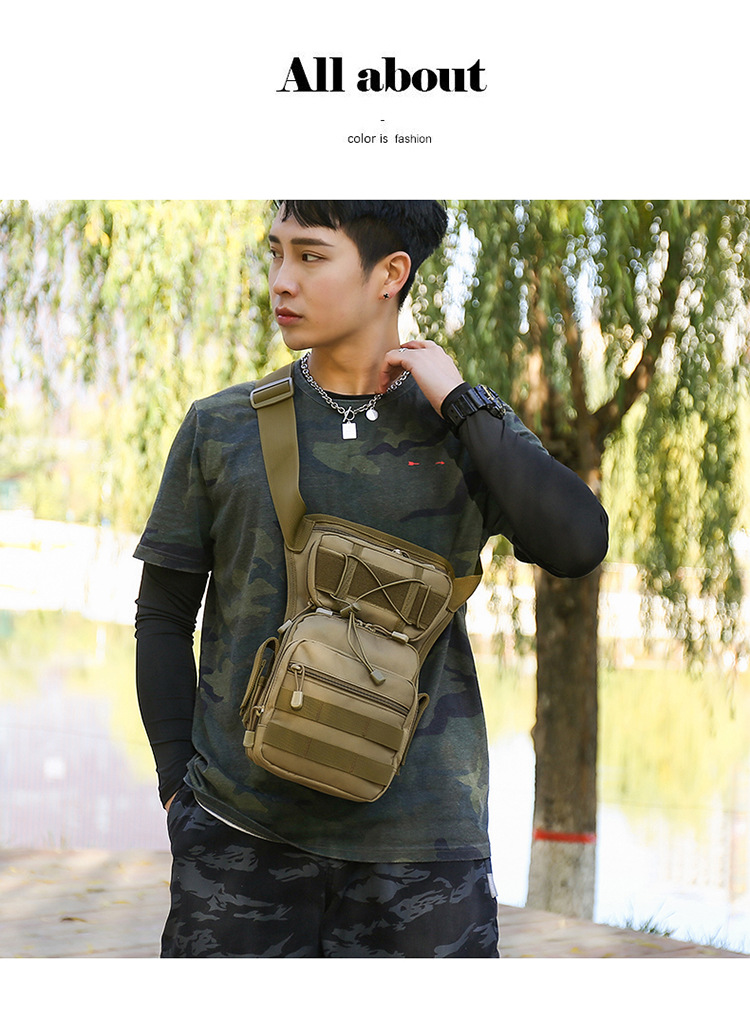 Multifunctional Mobile Waist Bag Men's Outdoor Tactics Leg Bag — foto 7