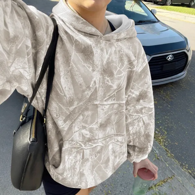 Hoodie Long Sleeve Jungle Maple Leaf Branches Color 1 3Xl - Shop at LoveMi