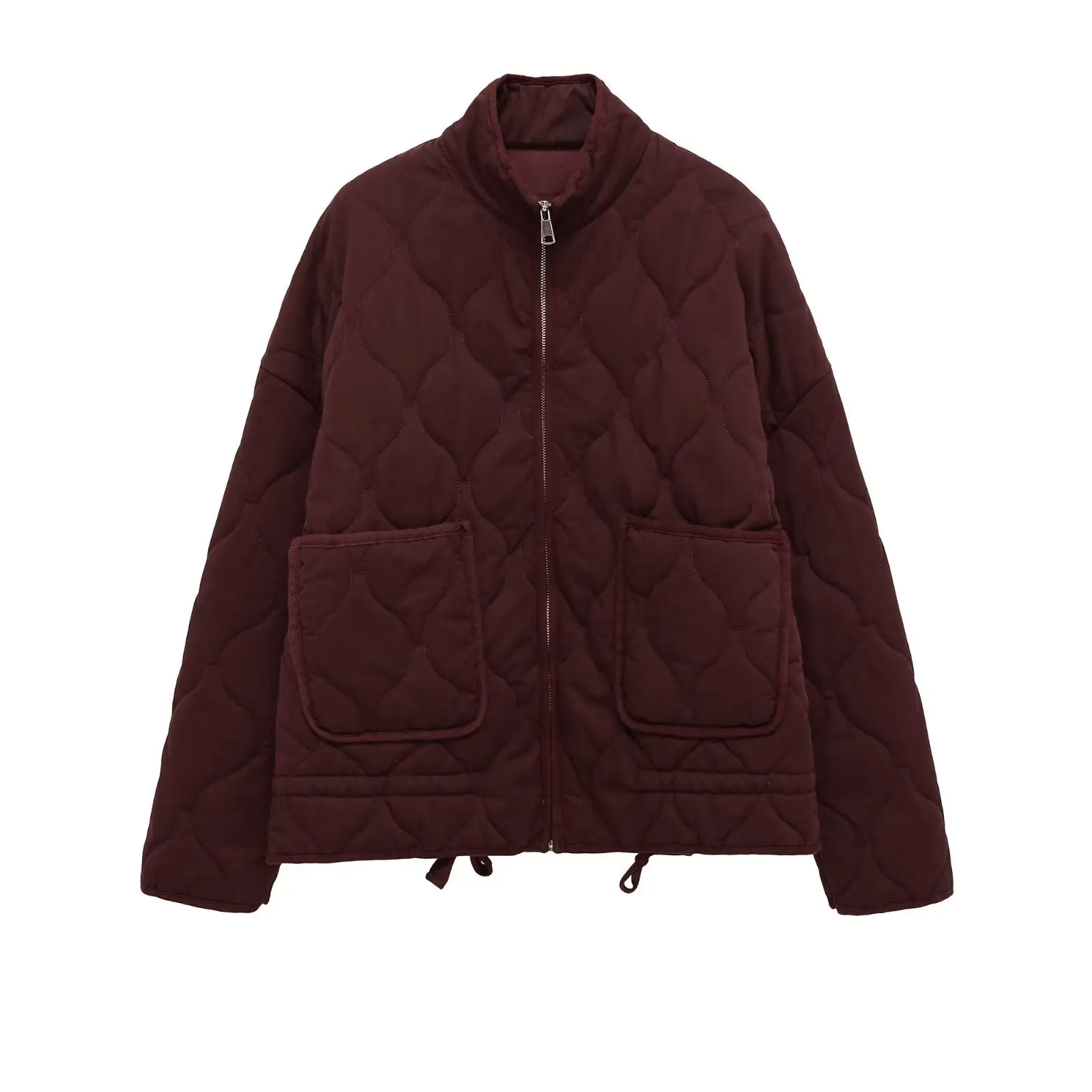 Womens Casual Relaxed-fit Retro Cotton Coat