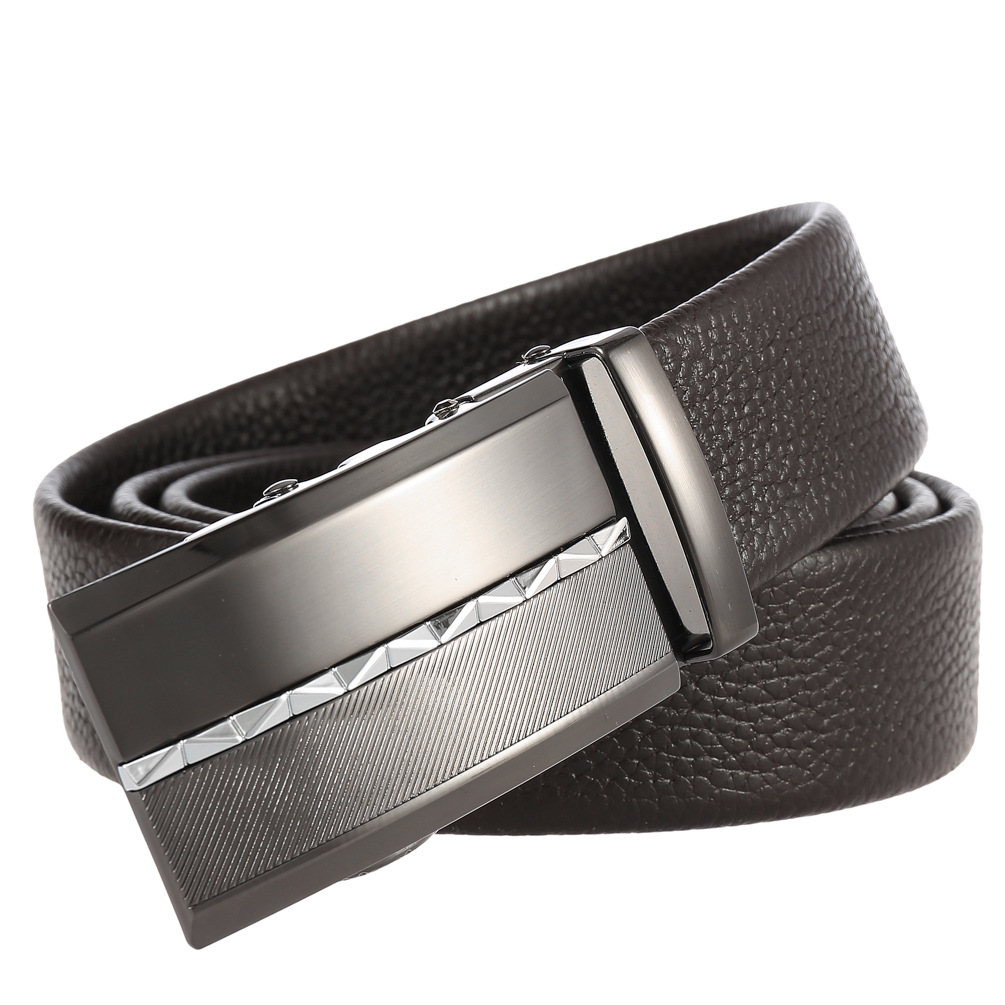 Title 29, New Mens Automatic Buckle Leather Belt