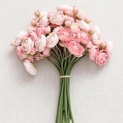 24-head Tea Rose Camellia Wedding Flower Wedding Hall Decorative Floral Plug
