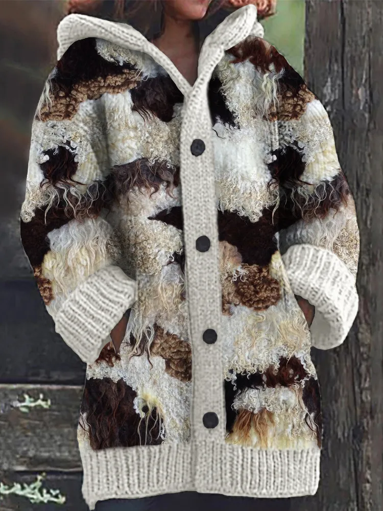 Sweater Autumn And Winter Loose Twist Cardigan - 4 Style-M