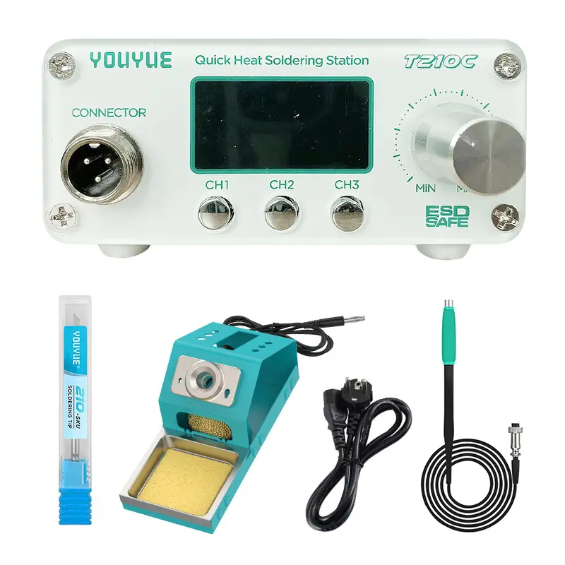 Intelligent Digital Display Soldering Iron Small Station