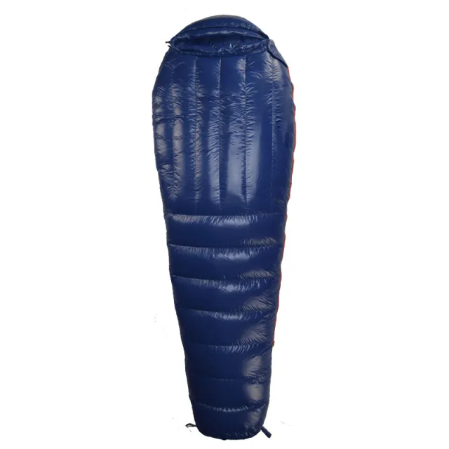Outdoor Ultralight All season Warm Cold proof Mountaineering Camping Travel Sleeping Bag Dark Blue - Shop at LoveMi