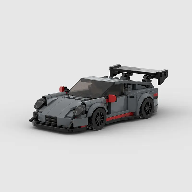 Children's Toy Car Racing Model MOC Building