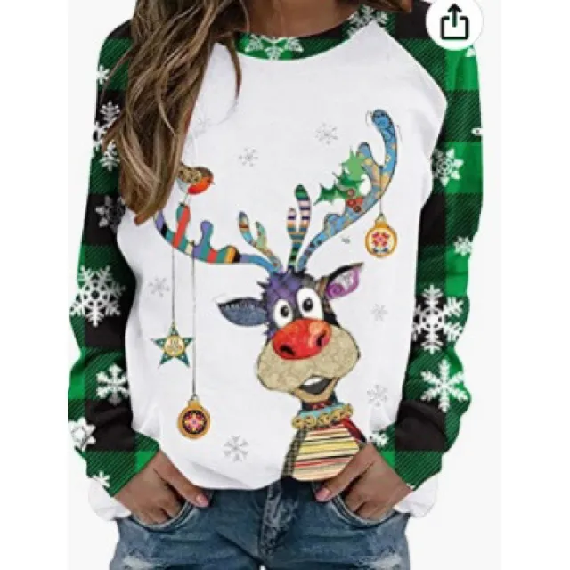Women's Casual 3D Digital Printing Sweater Rs63597423 6Xl - Shop at LoveMi