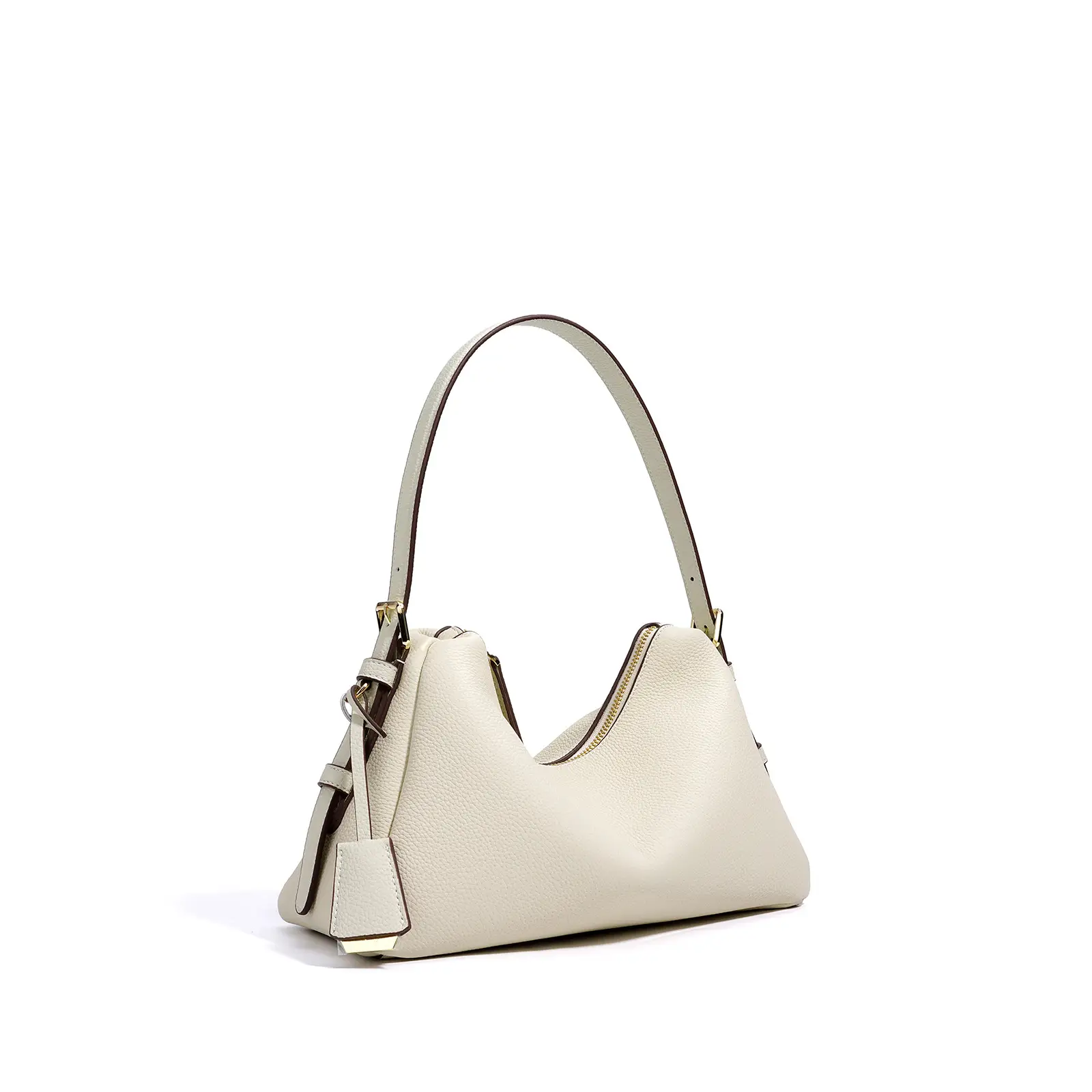 Niche Classic Simple Advanced Top Layer Cattlehide Leather Fashion Handbag