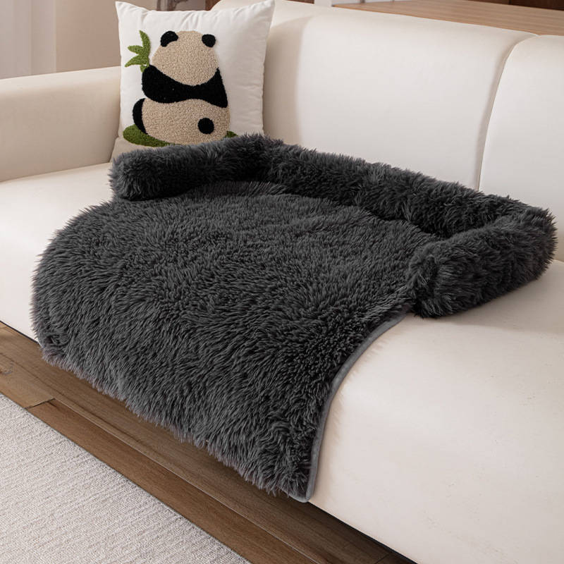 Plush Dog Bed Sofa Pet Mat For Warmth In Fall And Winter